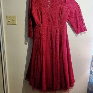 Womens plus party dress